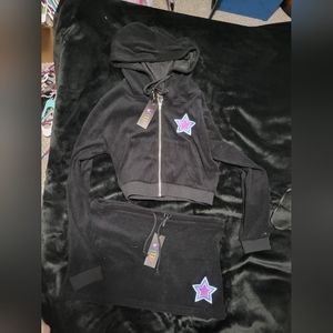 Delias Terry Hoodie skirt set